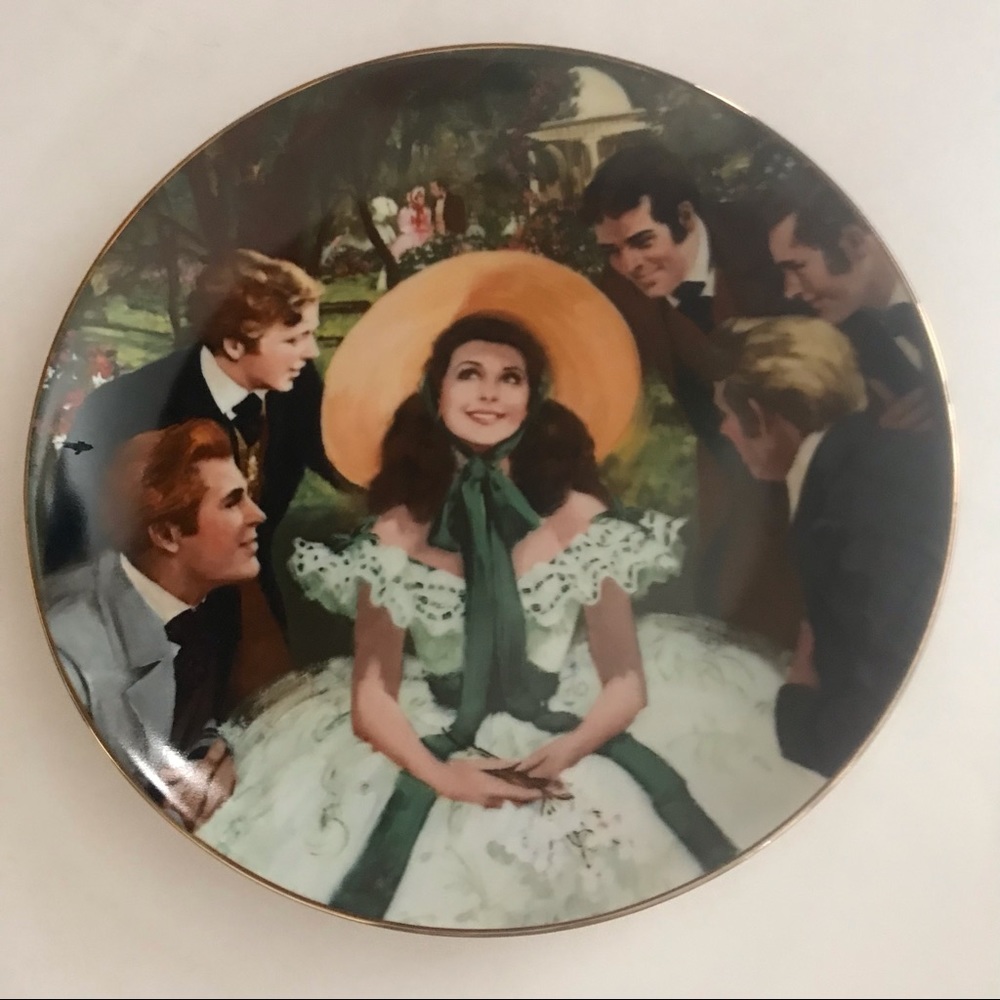 🔻🔻🔻Gone with the wind decorative collectable plate